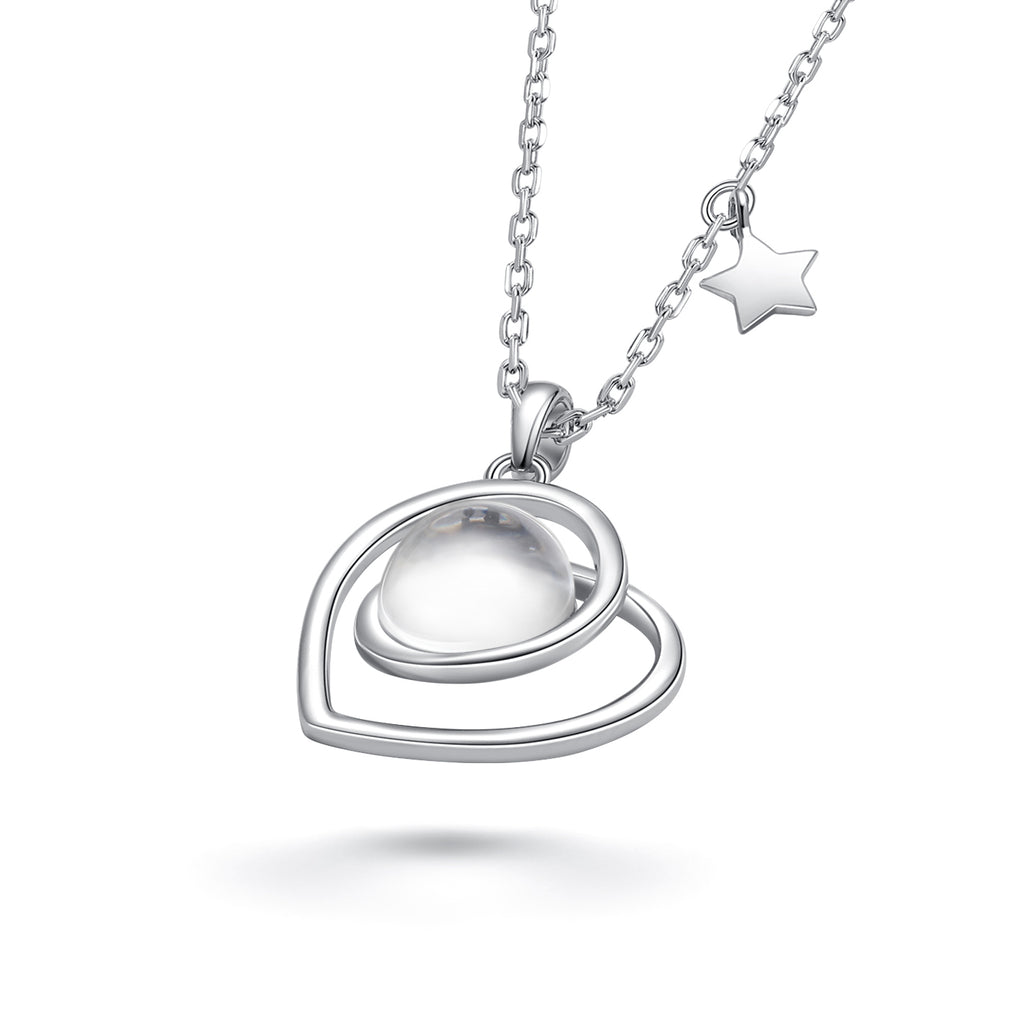 Real moon rock necklace sales